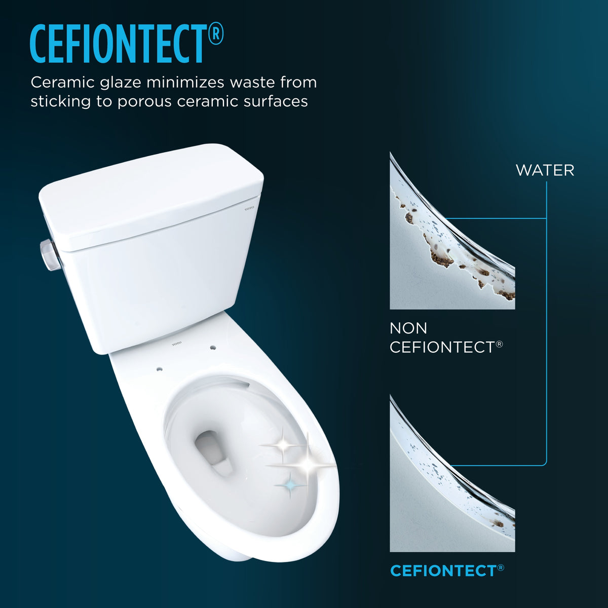 Toto® CST786CEFG.10#01 Universal Height Transitional 2-Piece Toilet, Drake®, Elongated Bowl, 16-1/8 in H Rim, 10 in Rough-In, 1.28 gpf, Cotton White, Import
