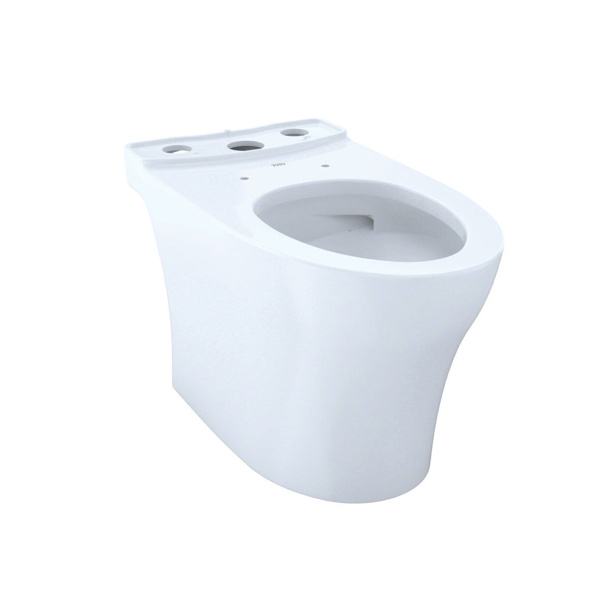 Toto® CT446CUG#01 Aquia® IV 1G® Skirted Design Toilet Bowl With CEFIONTECT®, Cotton White, 12 in Rough-In, 15-9/16 in H Rim, 2-1/2 in Trapway