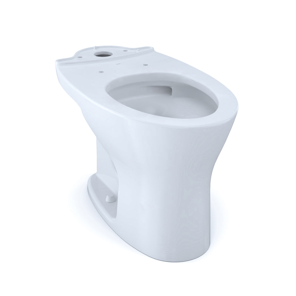 Toto® Drake® Universal Height Toilet Bowl With CEFIONTECT® Ceramic Glaze, Elongated Front Shape, 12 in Rough-In, 16-1/8 in H Rim, 2-1/2 in Dia Trapway