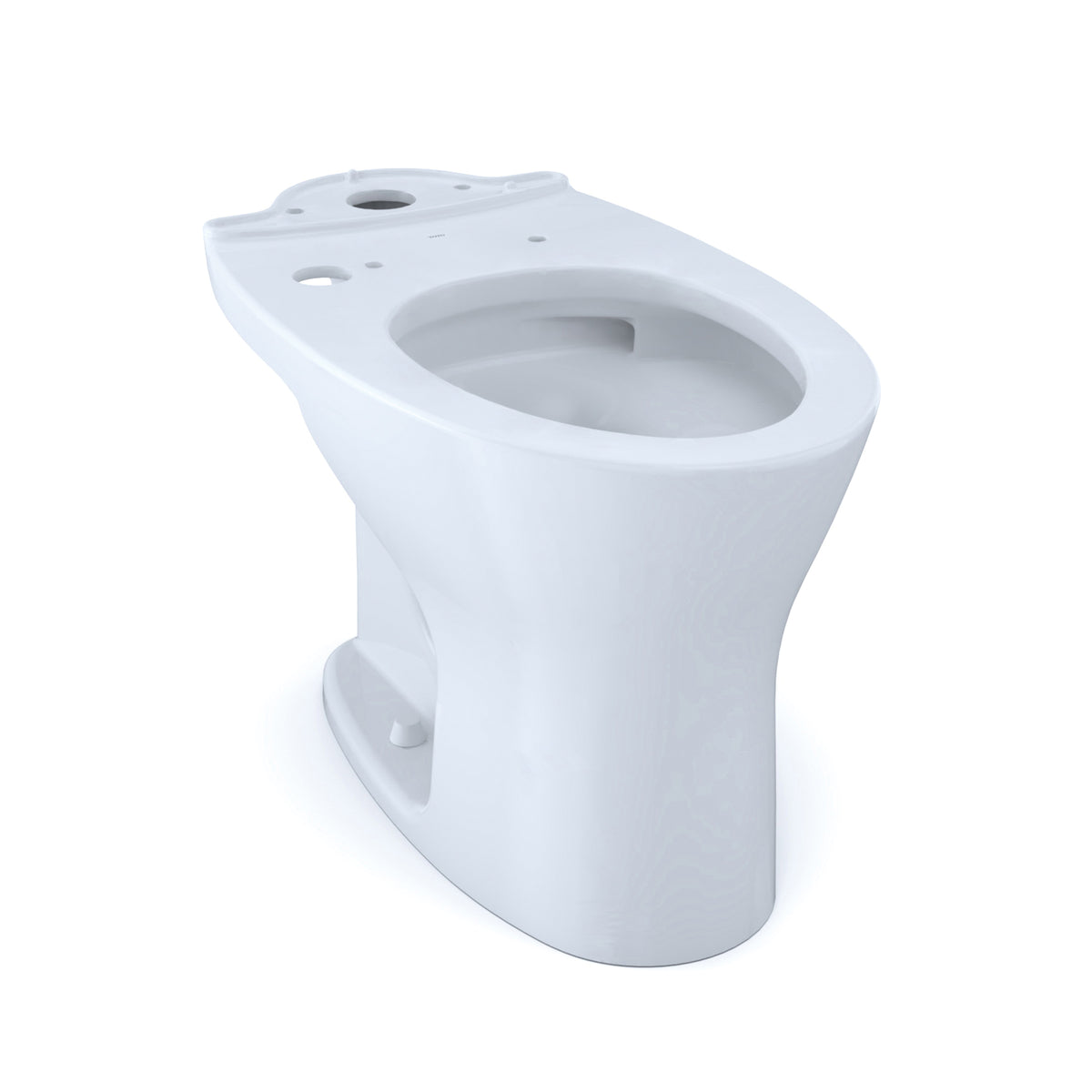 Toto® CT746CUGT40#01 Drake® Toilet Bowl With CEFIONTECT®, Cotton White, Elongated Front Shape, 12 in Rough-In, 14-15/16 in H Rim, 2-1/2 in Dia Trapway