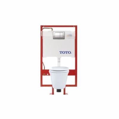 Toto® CWT486MFG-2#01 Modern Universal Height Toilet With Copper Supply Line, Maris™, Elongated Bowl, 0.9/1.6 gpf, Cotton White