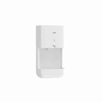 Toto® CLEANDRY™ HDR101#WH Exposed High-Speed Hand Dryer With Tray, 220 mph Flow Rate, 390 W Power Rating, 120 V AC, 3.3 A, White