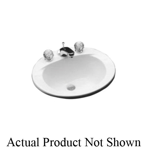 LT502.4 - Self-Rimming Bathroom - 4" Faucet Hole Spacing