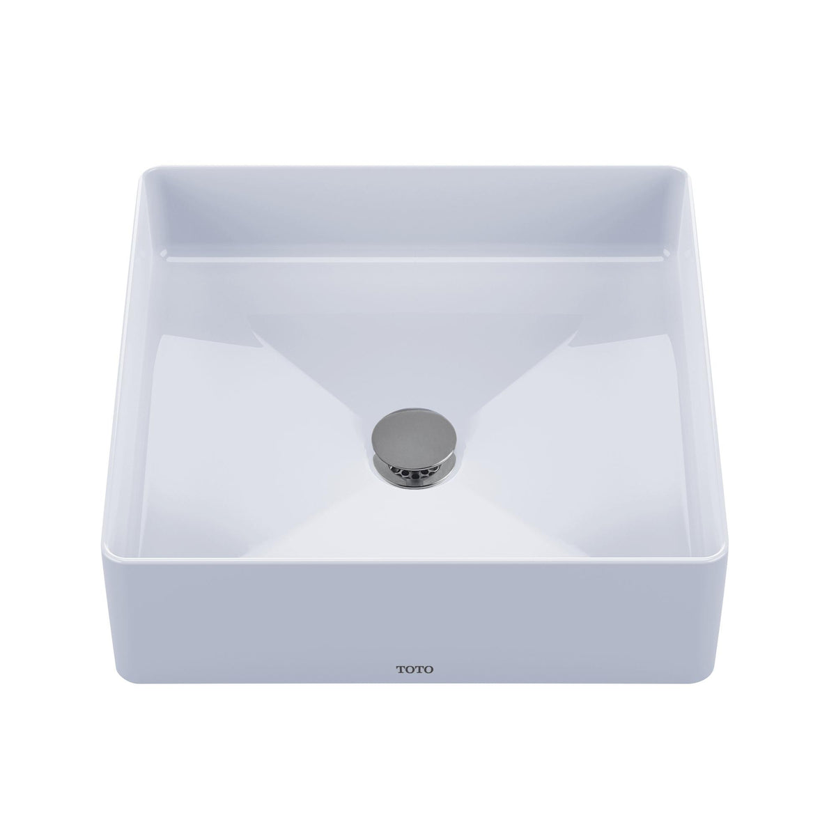 Arvina - Modern Vessel Bathroom - Above-Counter - Fireclay