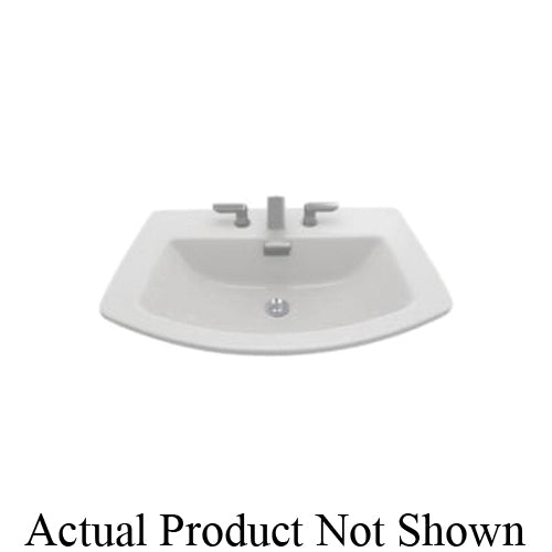 Soiree - Modern Self-Rimming Bathroom with Rear Overflow