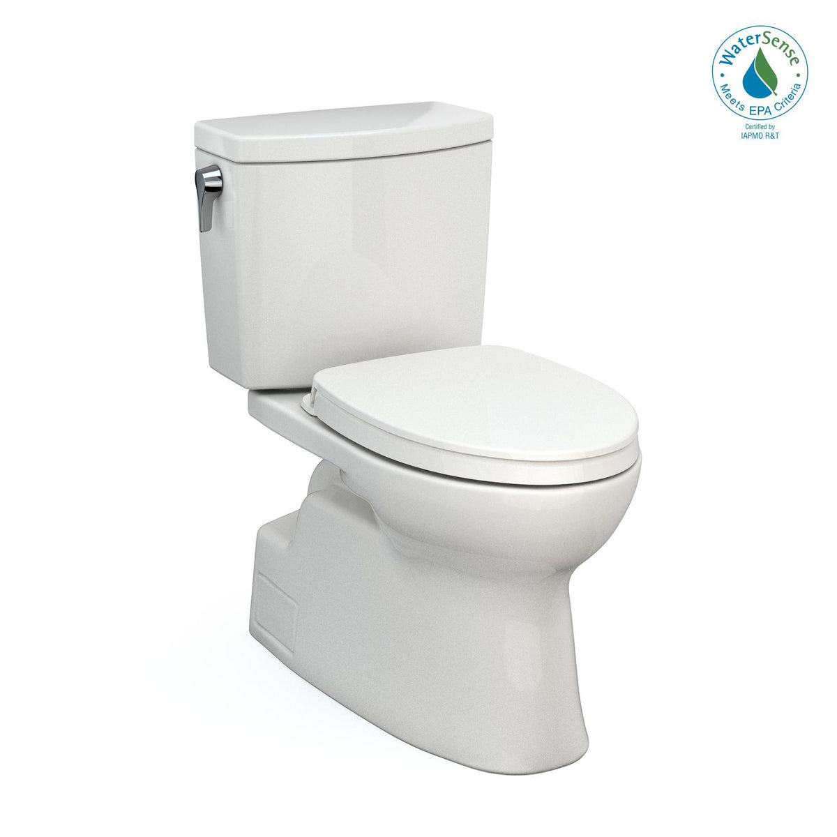 Toto® MS474124CUFG Left Universal Height 2-Piece Toilet With CEFIONTECT™ Ceramic Glaze