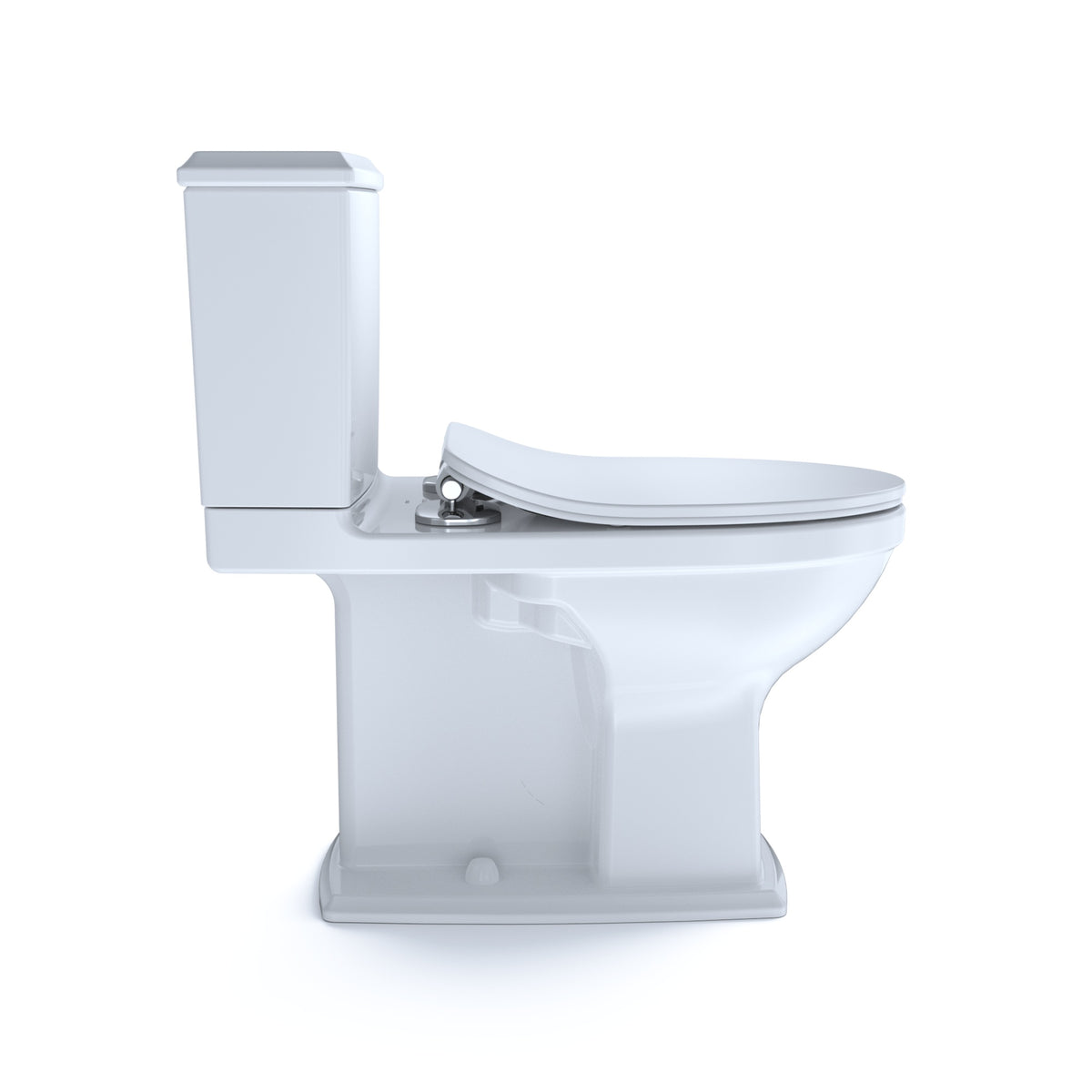 Toto® MS494234CEMFRG#01, Connelly®, Elongated Bowl, 16-1/8 in H Rim, 12 in Rough-In, 0.8/1.28 gpf Flush Rate, Cotton White, Import