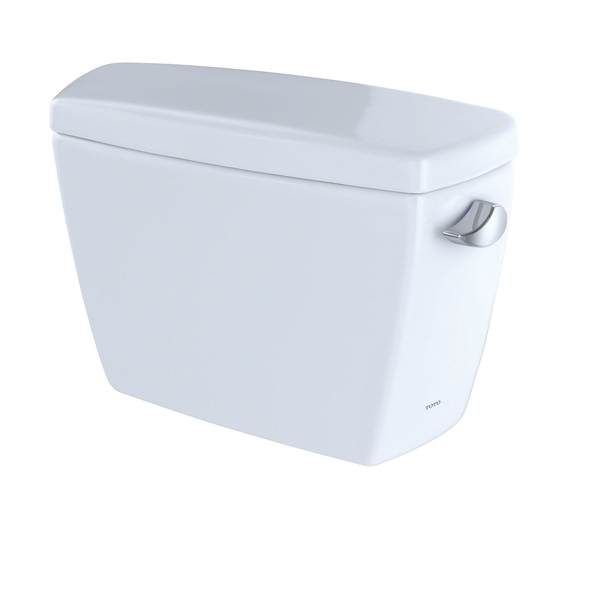 Toto® ST743ER#01 Tank and Cover, 1.28, 3 in Right Hand Lever Flush, Cotton White, Import