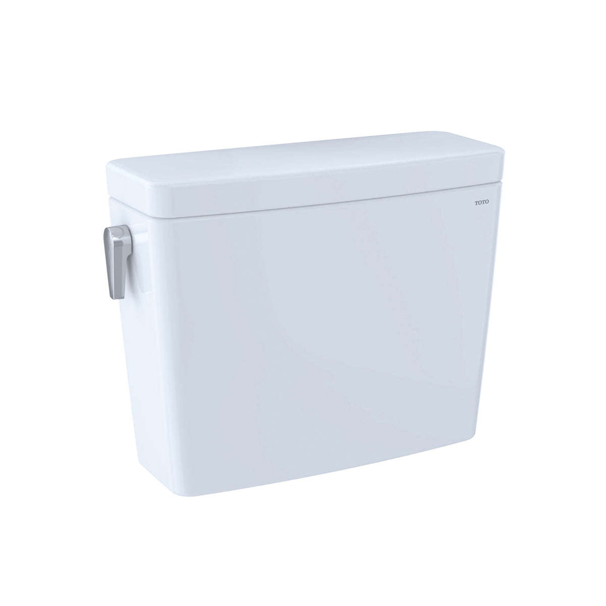 Toto® Dual Flush Tank and Cover Only With T40 WASHLET®+ Auto Flush, Drake® 1G®, 0.8/1 gpf, 2-1/2 in Left-Hand Trip Lever Flush, Import