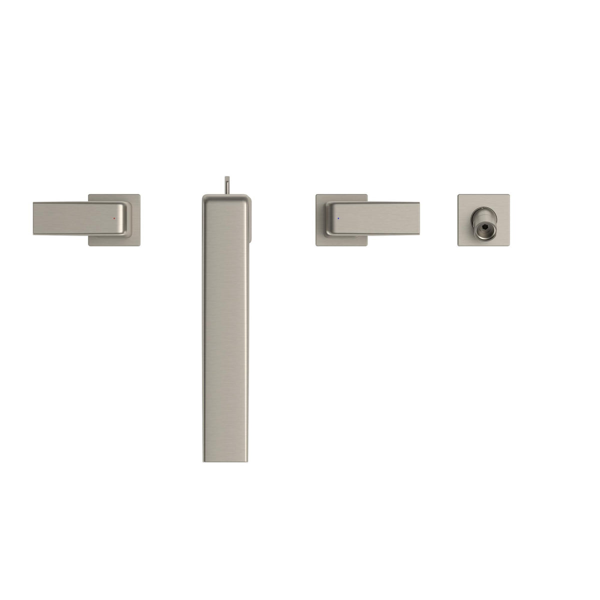 Gb - Widespread Roman Tub Filler Trim - 1/2" - Deck Mount