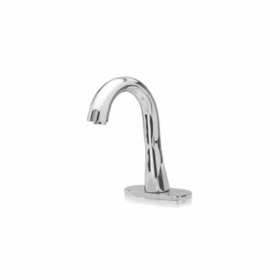Toto® TEL155-D10E#CP EcoPower® Single Supply Self-Adjusting Electronic Sensor Faucet Kit, Commercial, 0.5 gpm Flow Rate, 5-3/4 in H Spout, 1 Faucet Holes, Polished Chrome, Function: Touchless