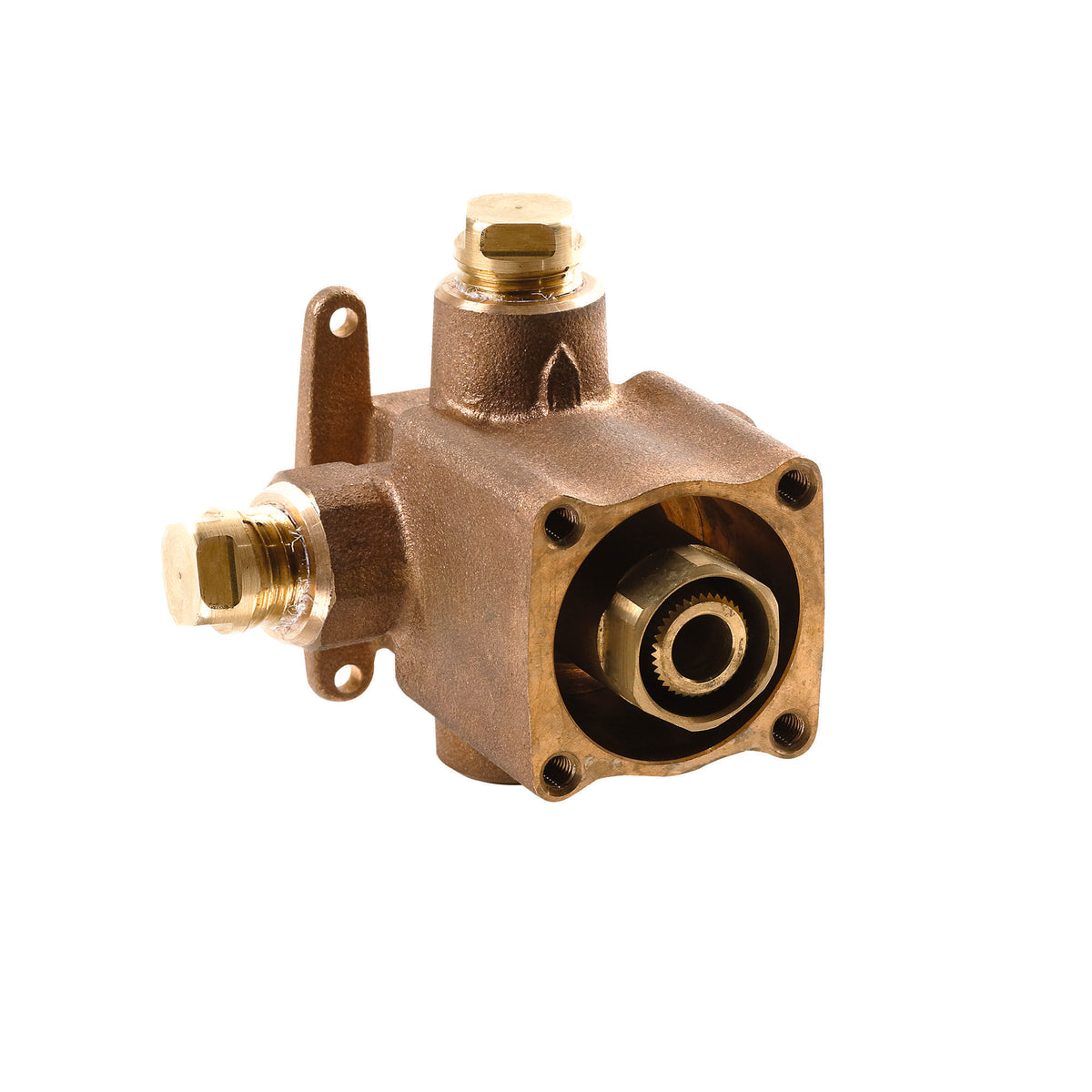 Toto® TS2A Volume Control Valve, 1/2 in NPT Inlet x 1/2 in NPT Outlet, 1 Ways, Bronze Body, Import