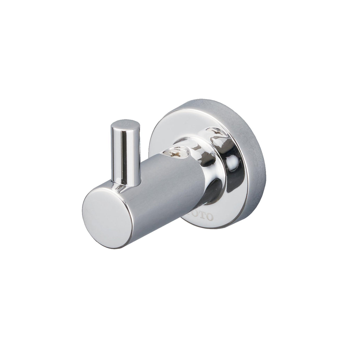 Round Robe Hook - Polished Chrome - 1 Hooks