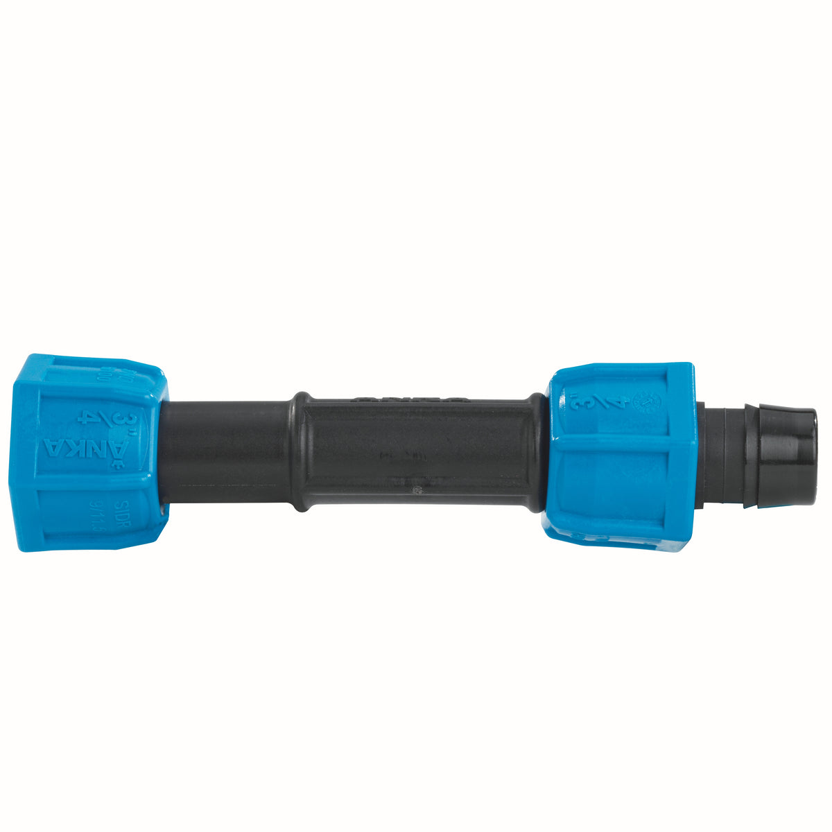 WATTS® ANKA® 88005246 A Series Straight Coupling, 1-1/4 in Nominal, Barb End Style, Fiberglass Reinforced Nylon, Import