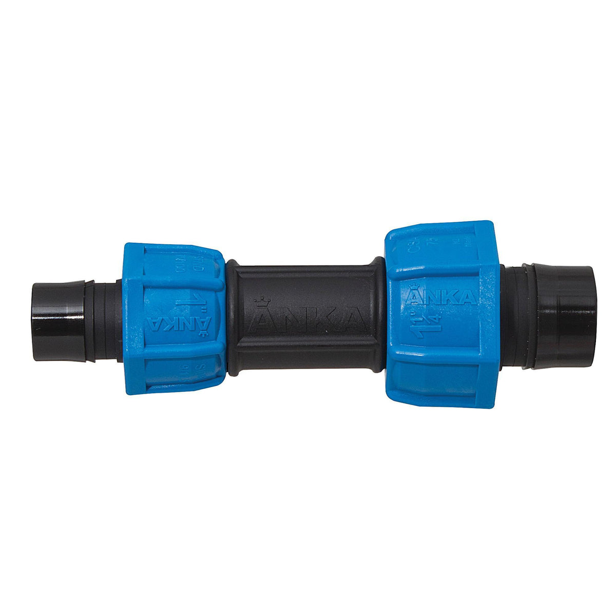 WATTS® 88005250 A Series Straight Reducing Coupling, Coupling, 1-1/4 x 1 in Nominal, Barb End Style, Fiberglass Reinforced Nylon, Import