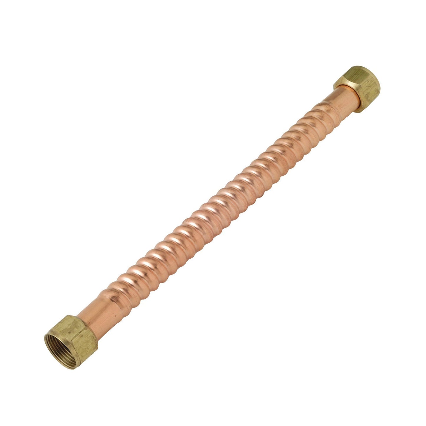 3/4X18 COP WATER FLEX NUTXNUT