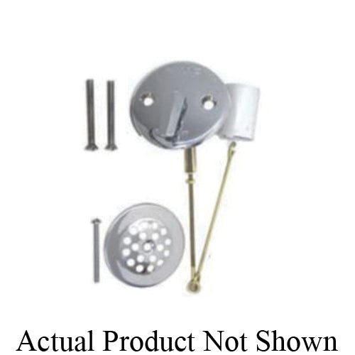 Watco® QUICK ADJUST® Trip Lever Faceplate Assembly, For Use With 501-TL/502-TL/TQ and 551/552-TL Series Trip Lever Bath Waste, PVC