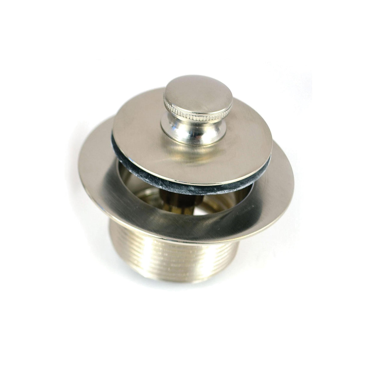 1.865-11.5 x 1.25" D Push Pull Tub Closure - Brushed Nickel