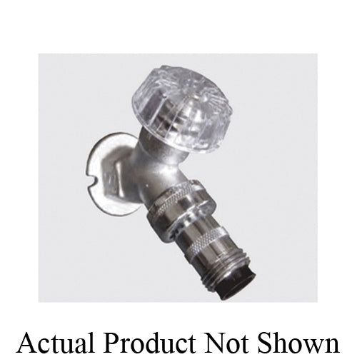 3/4" Backflow Protected Wall Faucet - Polished Chrome - FNPT