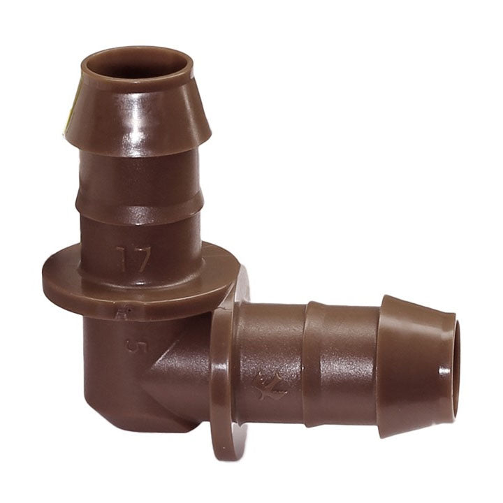 17MM BARBED ELBOW