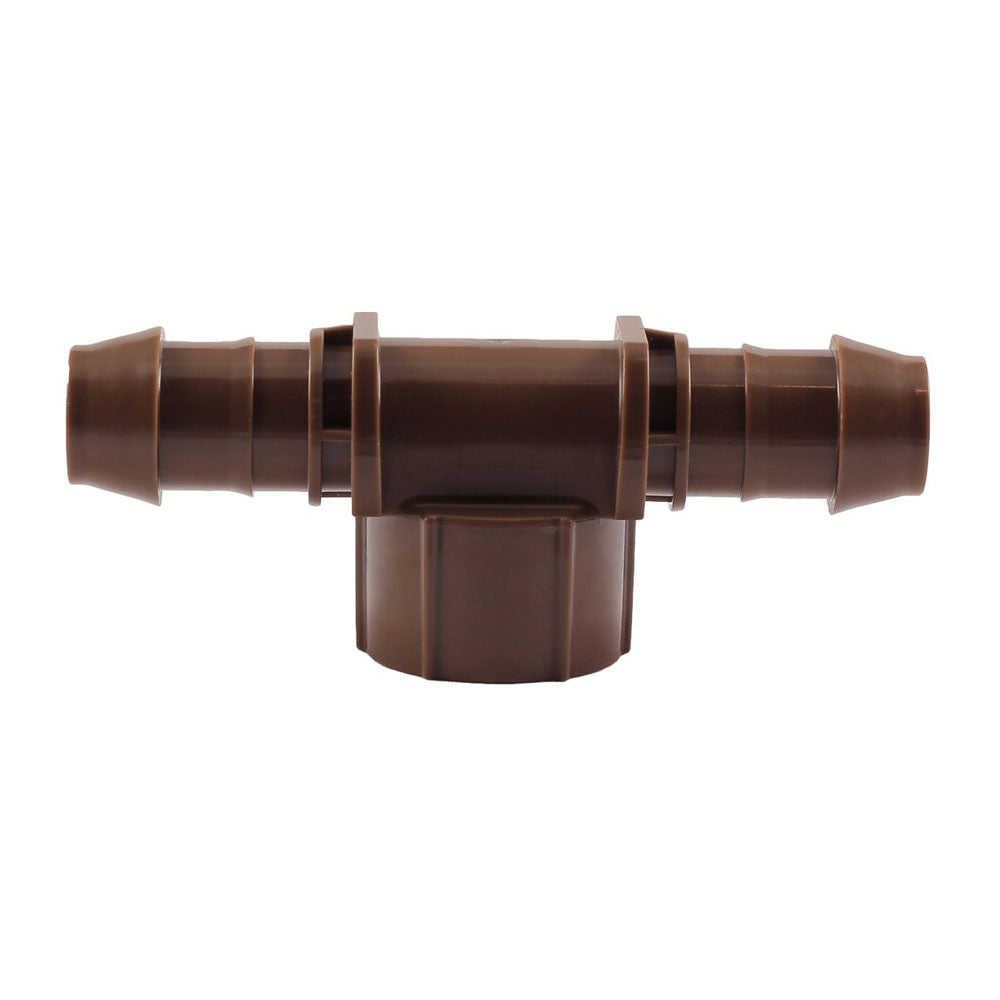 17MM 1/2 BARB X FEM TEE ADPT