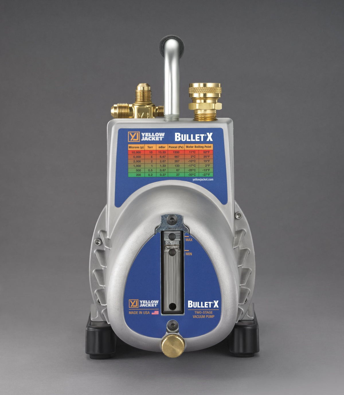 Single Phase Vacuum Pump - 7 CFM Displacement - 115 V AC
