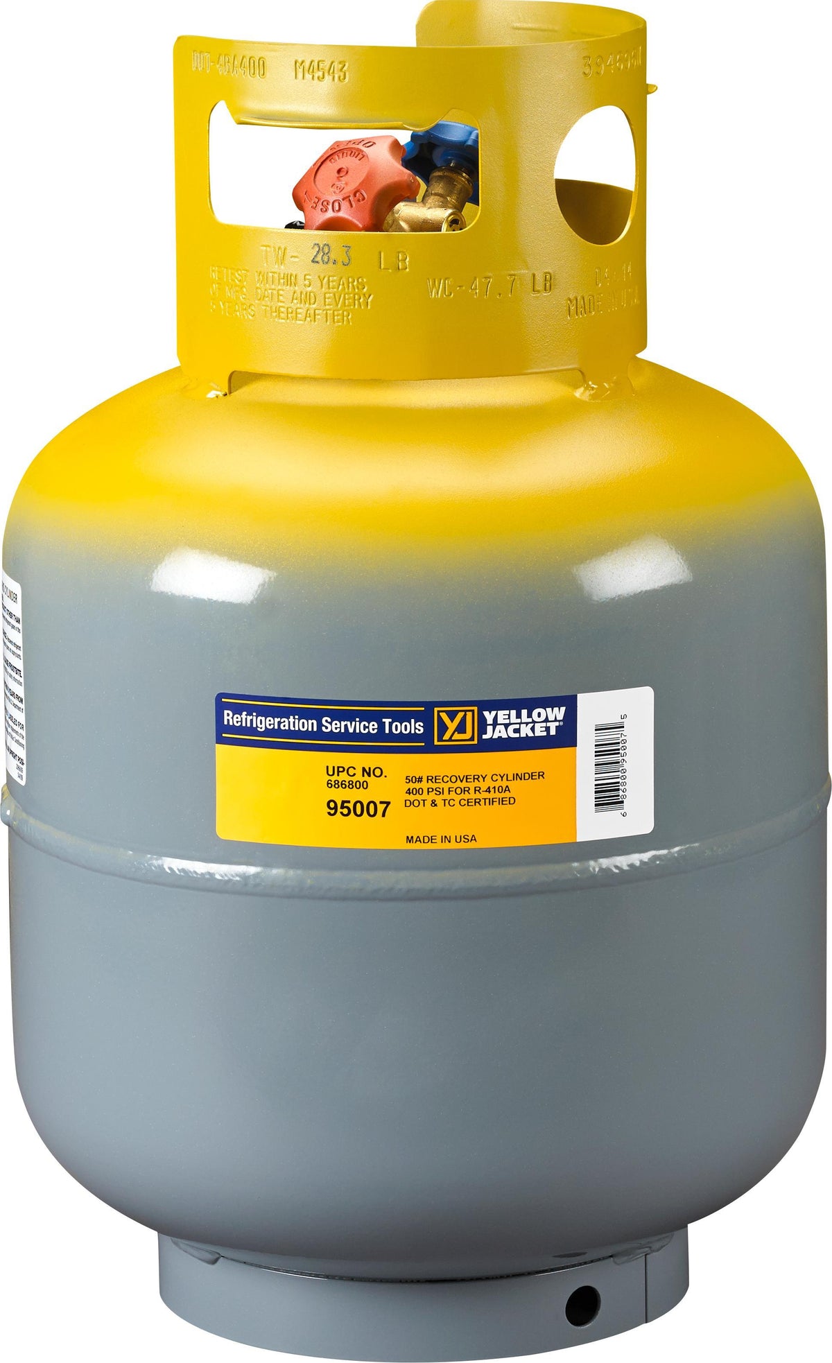 Refrigerant Recovery Cylinder - 50 lb