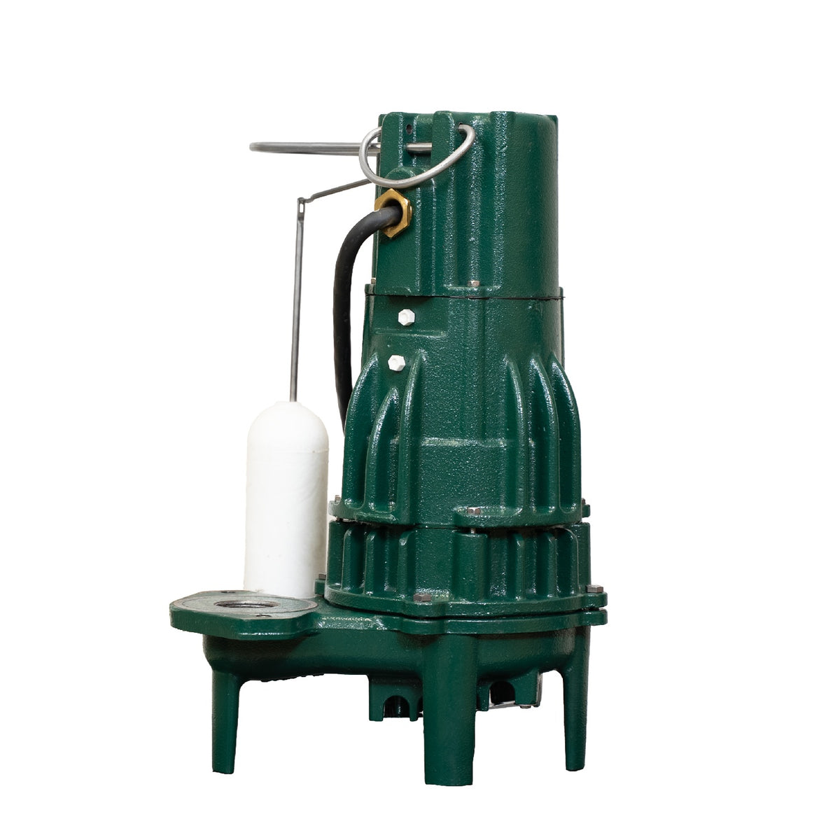 Zoeller® 161-0004 High Head Flow-Mate 160 Single Seal Submersible Effluent Pump, 100 gpm Max Flow, Non-Automatic, 56 ft Max Head, 230 V AC, 1 ph