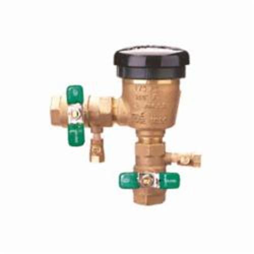 Zurn® 34-420XL Pressure Vacuum Breaker Assembly With Integral Anti-Freeze Relief Valve, 3/4 in Nominal, Thread End Style, Bronze Body