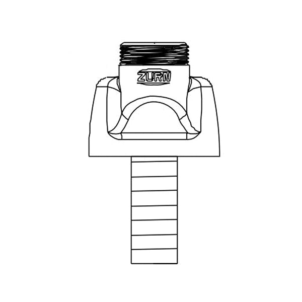 Zurn® 61276002 Base Assembly With Hole, For Use With Model Z83100/Z86700 Widespread Flex Mount Offset Faucet