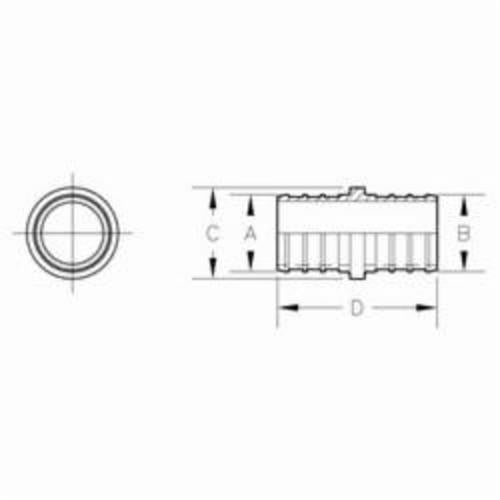 Coupling - 3/4" - 1-1/2"