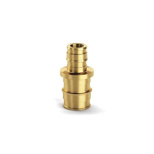 Zurn® QEC32GX Reducer Coupling, 1/2 x 3/8 in Nominal, F1960 Expansion PEX End Style, Brass