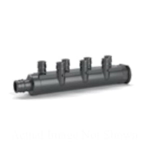 Zurn® QEPMCD53-7 Multiport Tee, 1 x (7) 1/2 in Nominal, F1960 Expansion PEX With Closed F1960 Expansion PEX Double Row End Style, CR Polymer