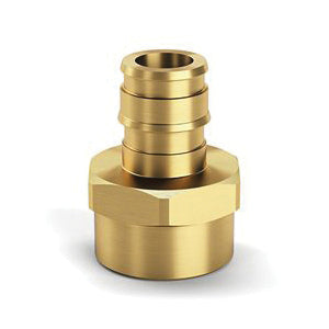 Zurn® QEUFC77GX Adapter, 1-1/2 in Nominal, F1960 Expansion PEX x FNPT End Style, Brass