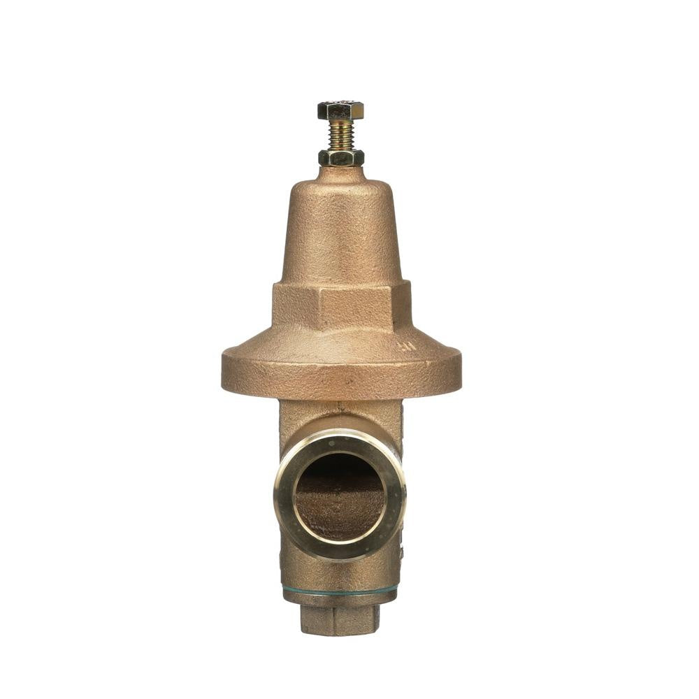 Zurn® Wilkins 1-600XLHR 600XL Pressure Reducing Valve With Integral By-pass Check Valve and Strainer, 1 in Nominal, FNPT Union x FNPT End Style, 300 psi Pressure, Cast Bronze Body