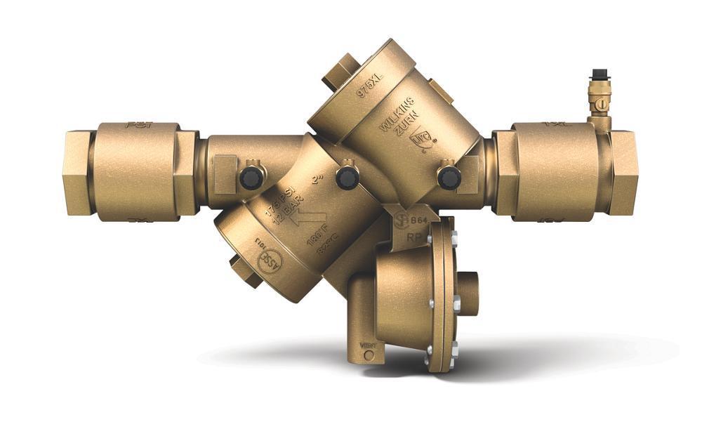 975XL - 2" Wye Pattern Backflow Preventer - Bronze - FNPT