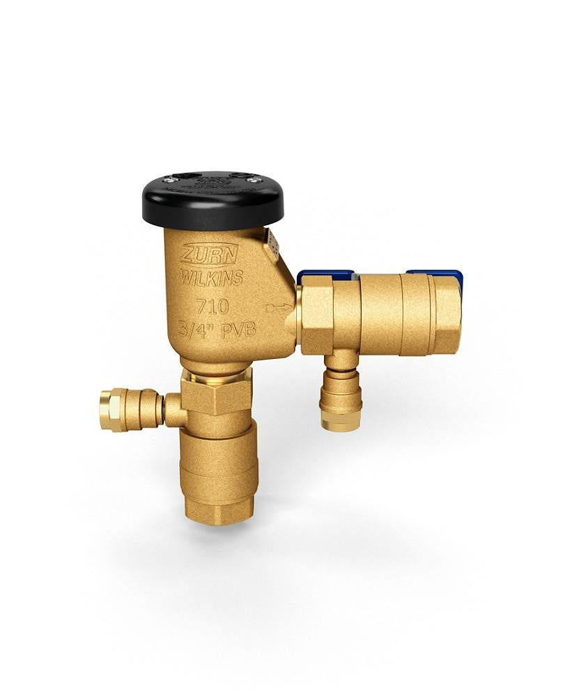 3/4" Pressure Vacuum Breaker Assembly - Black/Bronze