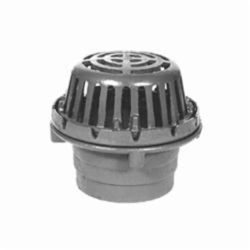 Zurn® Z125-3NH Roof Drain, 3 in Outlet, 8 in Dia, Cast Iron Drain