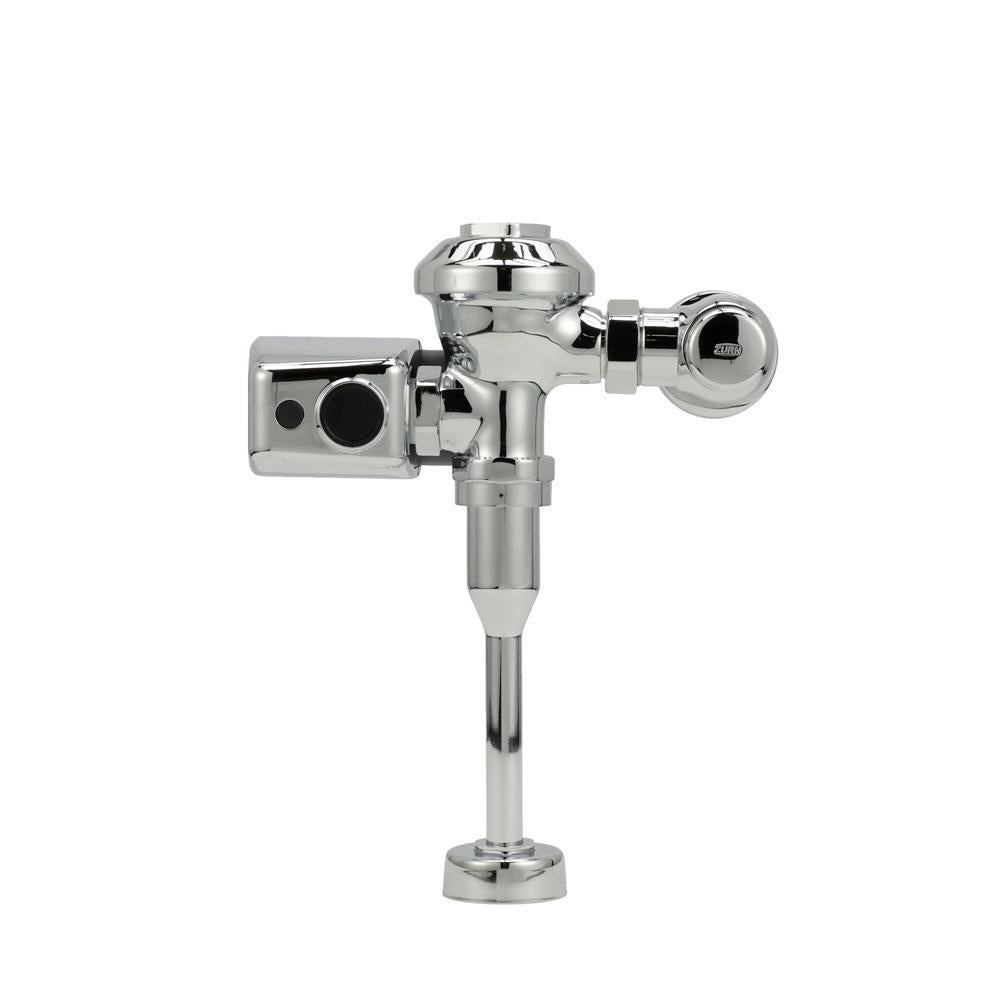Zurn® AquaSense® ZER6003AV-EWS-CPM Exposed Sensor Operated Flush Valve, Battery, 3/4 in Inlet, 20 to 80 psi Pressure, Polished Chrome