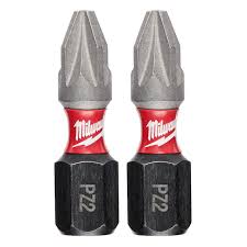 SHOCKWAVE™ Impact Duty 1" Pozidriv #2 Insert Bits (2 PK)