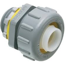 1/2" PVC LT STRA CONN