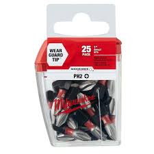 SHOCKWAVE™ Impact Duty 1" Square Recess #2 Insert Bits (5 PK)