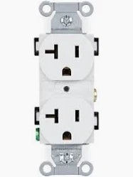 20 AMP SIDEWIRED SNGL. RECP.