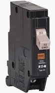 CUTLER HAMMER S/P 15 AMP BRKR
