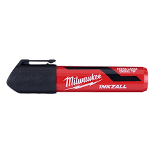 INKZALL™ Extra Large Chisel Tip Black Marker