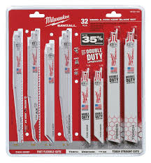 SAWZALL® Demo and THIN KERF™ Blade Set 32 Pc