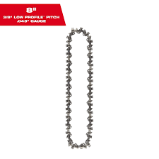 8" 3/8" LOW PROFILE™ Pitch, .043" Gauge Saw Chain