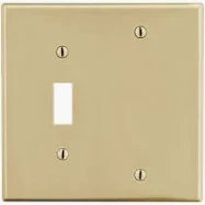 IVORY 2G COMBO PLATE REC/SWIT