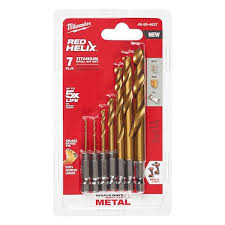 SHOCKWAVE TIN 7PC DRILL BIT SET
