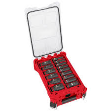 15PC SHOCKWAVE™ Impact Duty Socket 1/2” Drive SAE Set with PACKOUT™